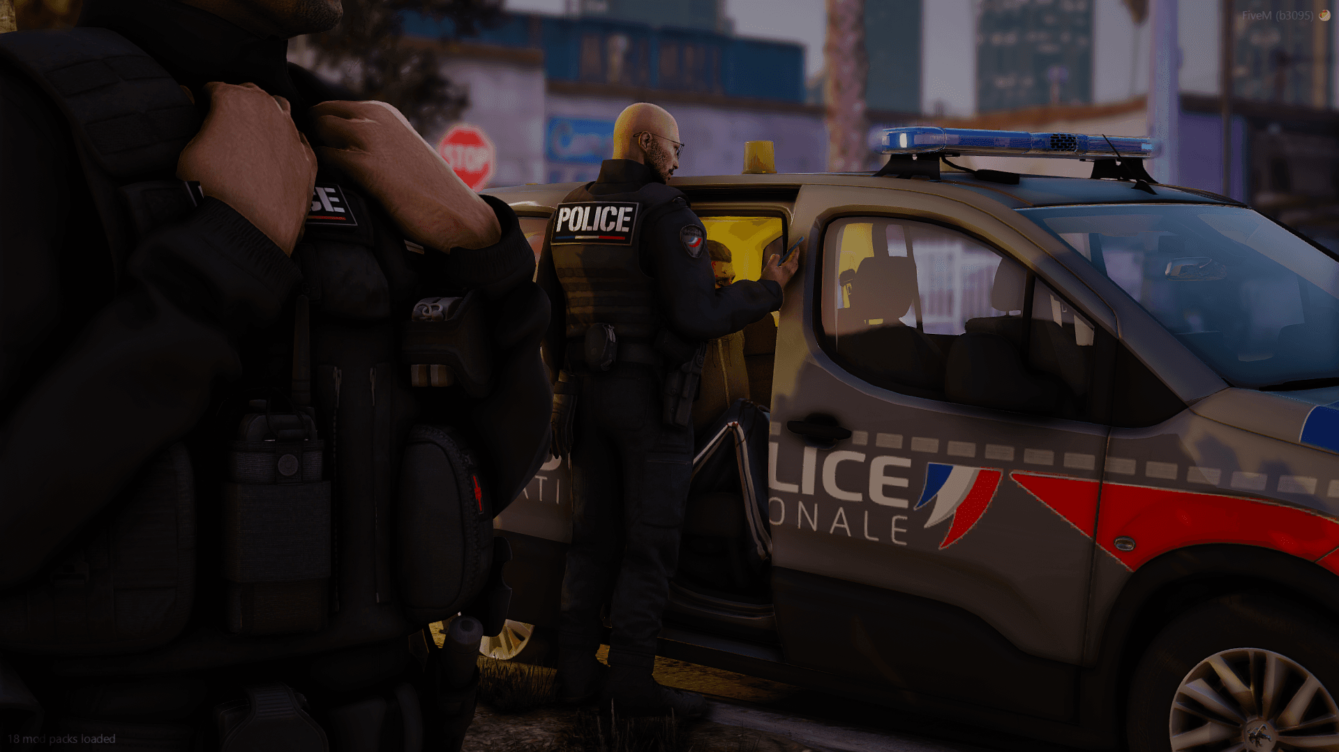 INTERVENTION DE LA POLICE SECOURS 🚔